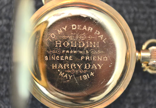 Harry Houdini's Chronograph Pocket Watch