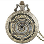 Japanese cartoon Naruto pocket watch for anime fans
